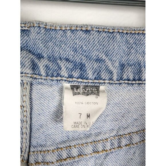 Vintage 90s‎ Levi's 512 Jeans Size 7 Made in USA Slim Fit Tapered Leg Mom 24x29 - Picture 3 of 10
